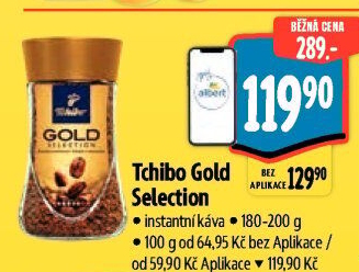 Instantní káva Tchibo Gold Selection