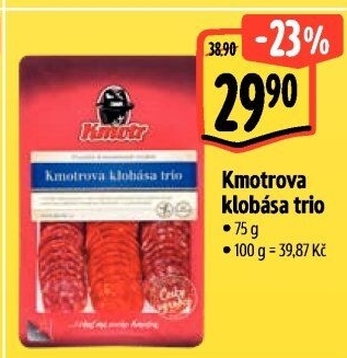 Kmotrova klobása trio Kmotr