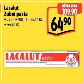 Pasty na zuby Lacalut