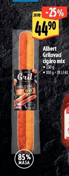 Cigárogrilovací Albert Gril