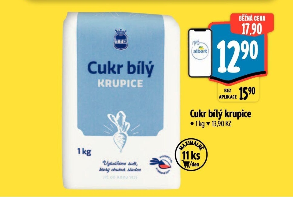 Cukr krupice TTD