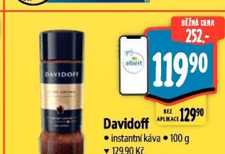 Instantní kávy Davidoff