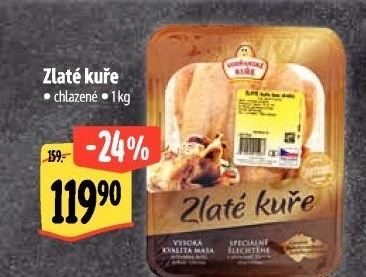 Kuře Zlaté Vodňanské kuře