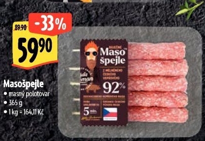 Masošpejle Láďa Grileman Kostelecké uzeniny