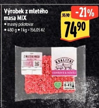 Mleté maso mix Albert