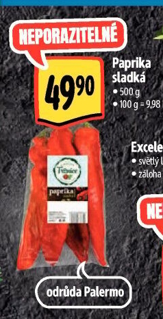 Paprika červená Albert