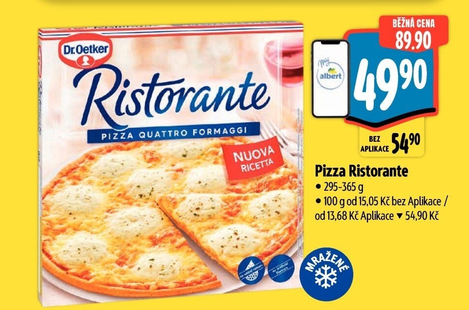Pizza mražená Ristorante Dr. Oetker