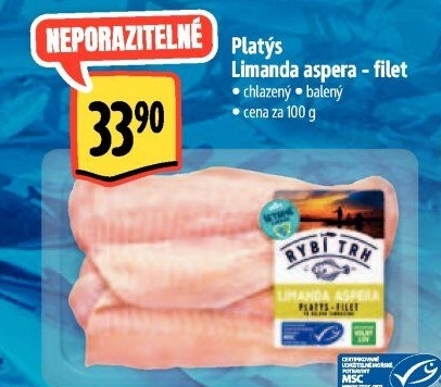 Platýs Limanda Aspera filet Albert