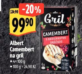 Sýr Camembert na gril Albert Gril