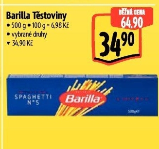 Těstoviny Barilla