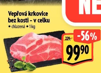 Vepřová krkovice bez kosti