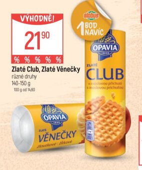 Opavia Zlaté Club, Zlaté Věnečky