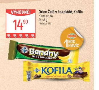 Orion Želé v čokoládě, Kofila