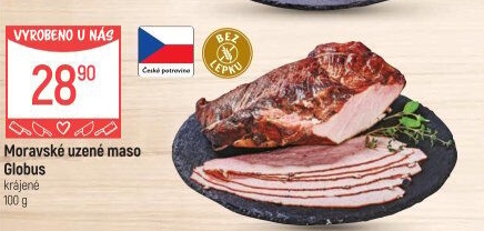 Moravské maso uzené Globus