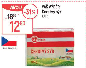 Sýr čerstvý Váš Výběr