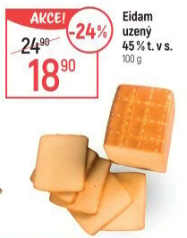 Sýr Eidam uzený 45%