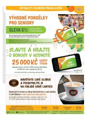 akční leták Globus 14.5.2025-20.5.2025