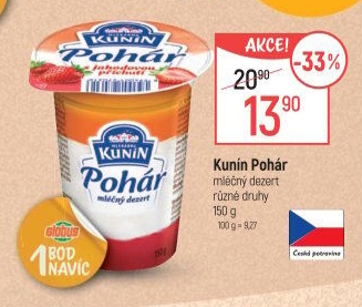 Mléčný Pohár Mlékárna Kunín