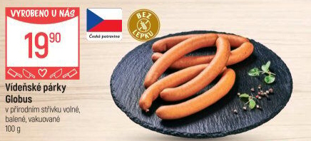 Párky vídeňské Globus