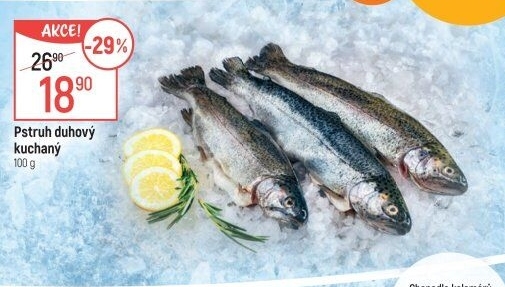 Pstruh duhový kuchaný