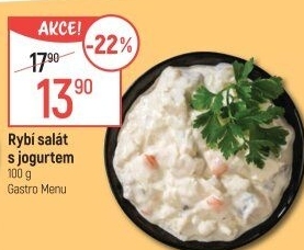 Salát rybí s jogurtem