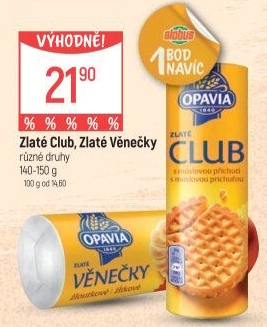 Věnečky Zlaté Opavia