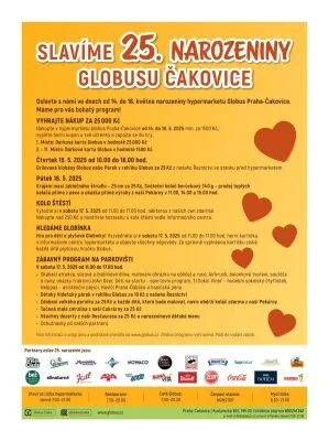 akční leták Globus 14.5.2025-20.5.2025