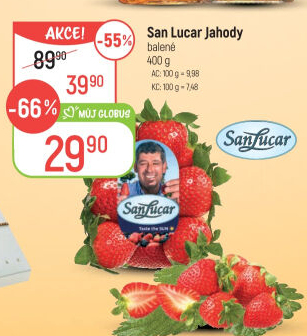Jahody San Lucar