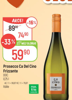 Prosecco DOC Frizzante Ca Del Cino