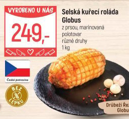 Selská kuřecí roláda Globus