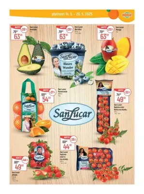 akční leták Globus 14.5.2025-20.5.2025