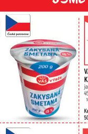 Váš výběr Zakysaná smetana 15%