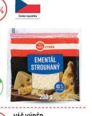 Váš výběr Ementál strouhaný