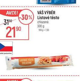 Váš výběr Listové těsto