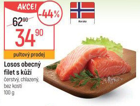 Losos obecný filety