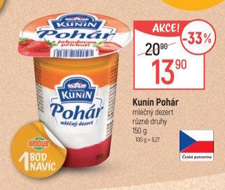 Mléčný Pohár Mlékárna Kunín