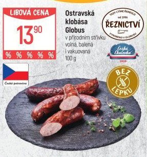 Ostravská klobása Globus