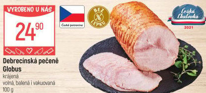 Pečeně debrecínská Globus
