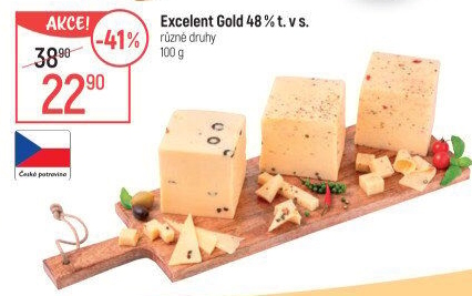 Sýr Excelent Gold 48%