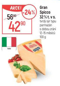 Sýr Gran Spicco 32%