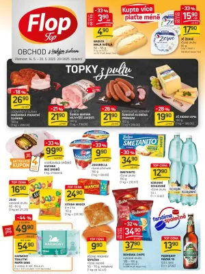 akční leták FLOP TOP 14.5.2025-20.5.2025
