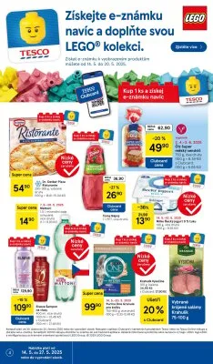 akční leták Tesco 14.5.2025-20.5.2025