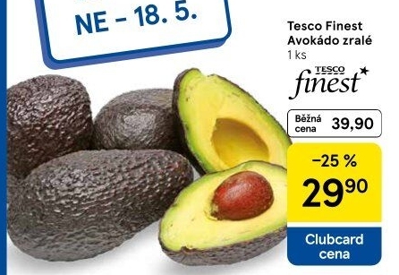 Avokádo Tesco Finest