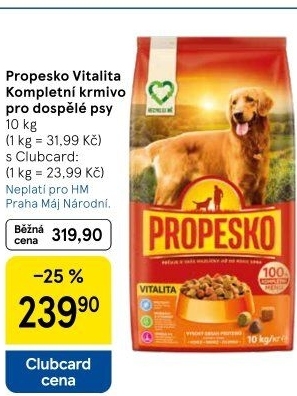 Granule pro psy Propesko