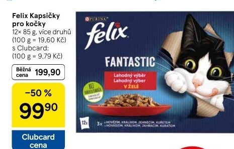 Kapsičky pro kočky Felix Purina
