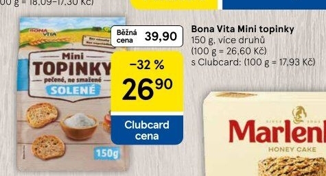 Topinky mini Bonavita