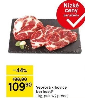 Vepřová krkovice bez kosti
