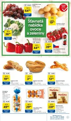 akční leták Tesco 14.5.2025-20.5.2025