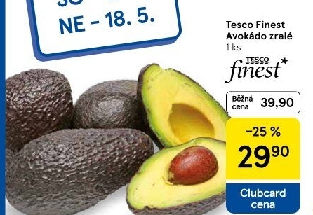 Avokádo Tesco Finest