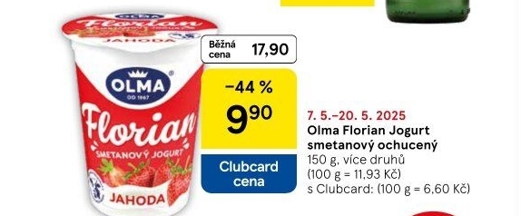 Jogurt smetanový Florian Olma